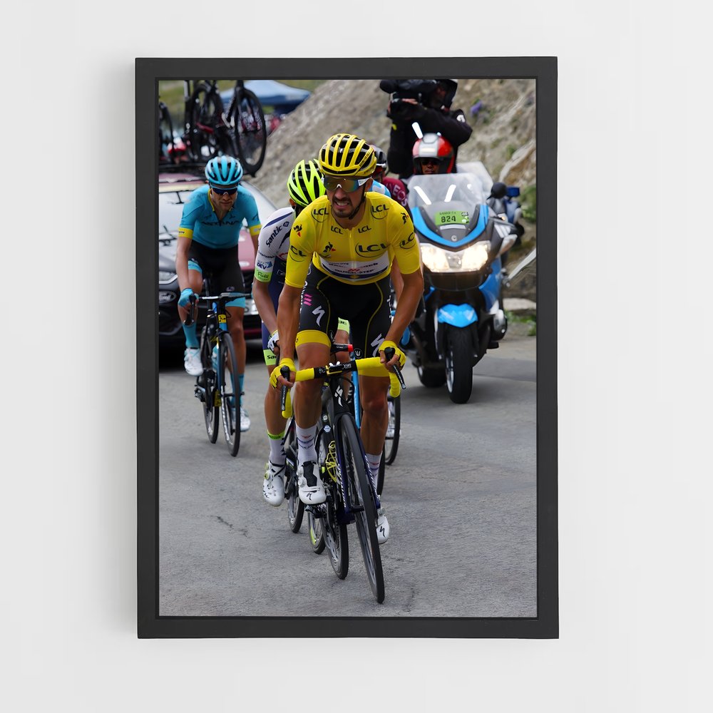 Poster Peloton de Passion – affiche Cyclisme (vue 2)